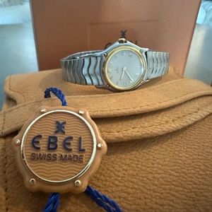 Ebel Wave 9157F11-5225 Women's Watch in  Stainless Steel